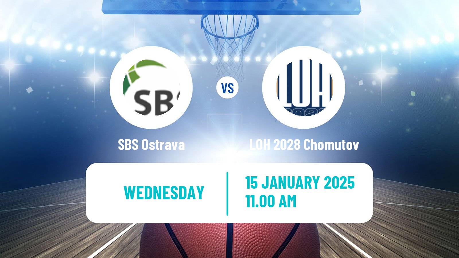 Basketball Czech ZBL Women Ostrava - LOH 2028 Chomutov