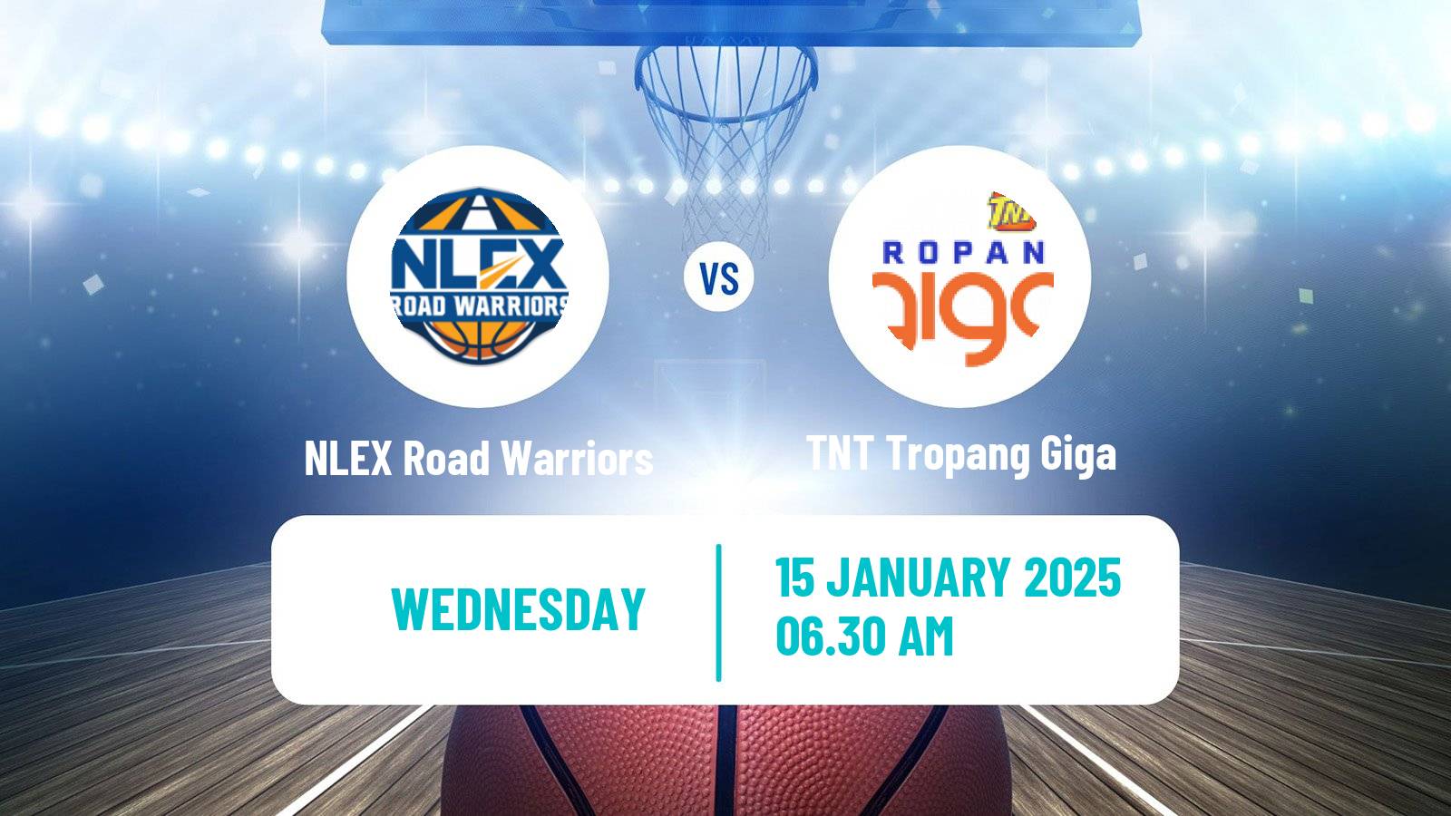 Basketball Philippines - Commissioners Cup NLEX Road Warriors - TNT Tropang Giga