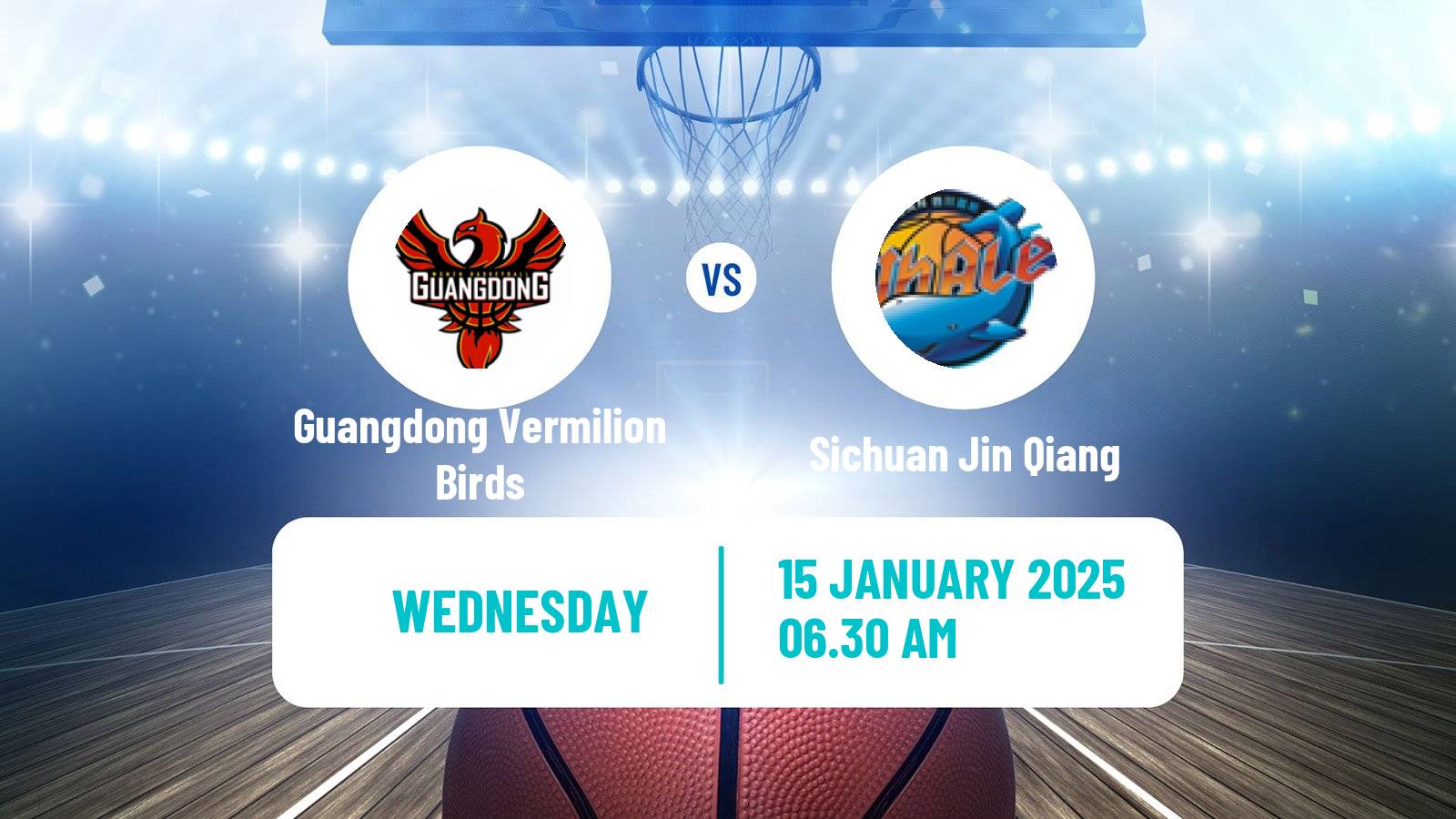 Basketball WCBA Guangdong Vermilion Birds - Sichuan Jin Qiang