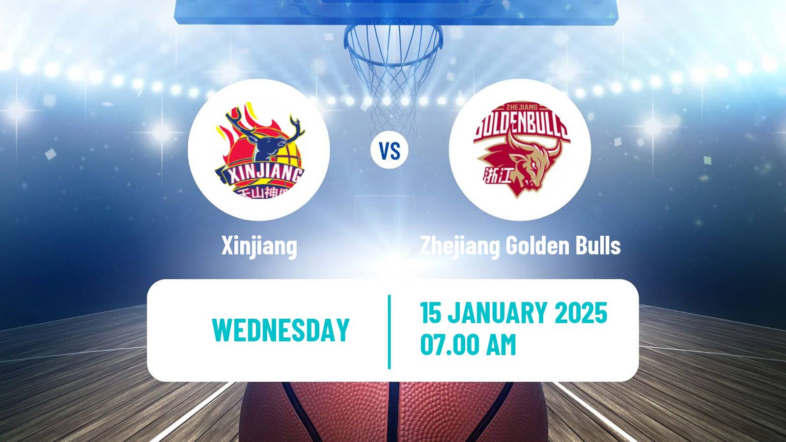 Basketball WCBA Xinjiang - Zhejiang Golden Bulls