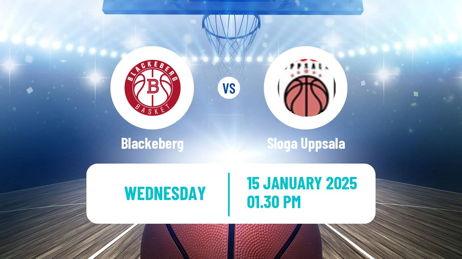 Basketball Swedish Superettan Basketball Blackeberg - Sloga Uppsala