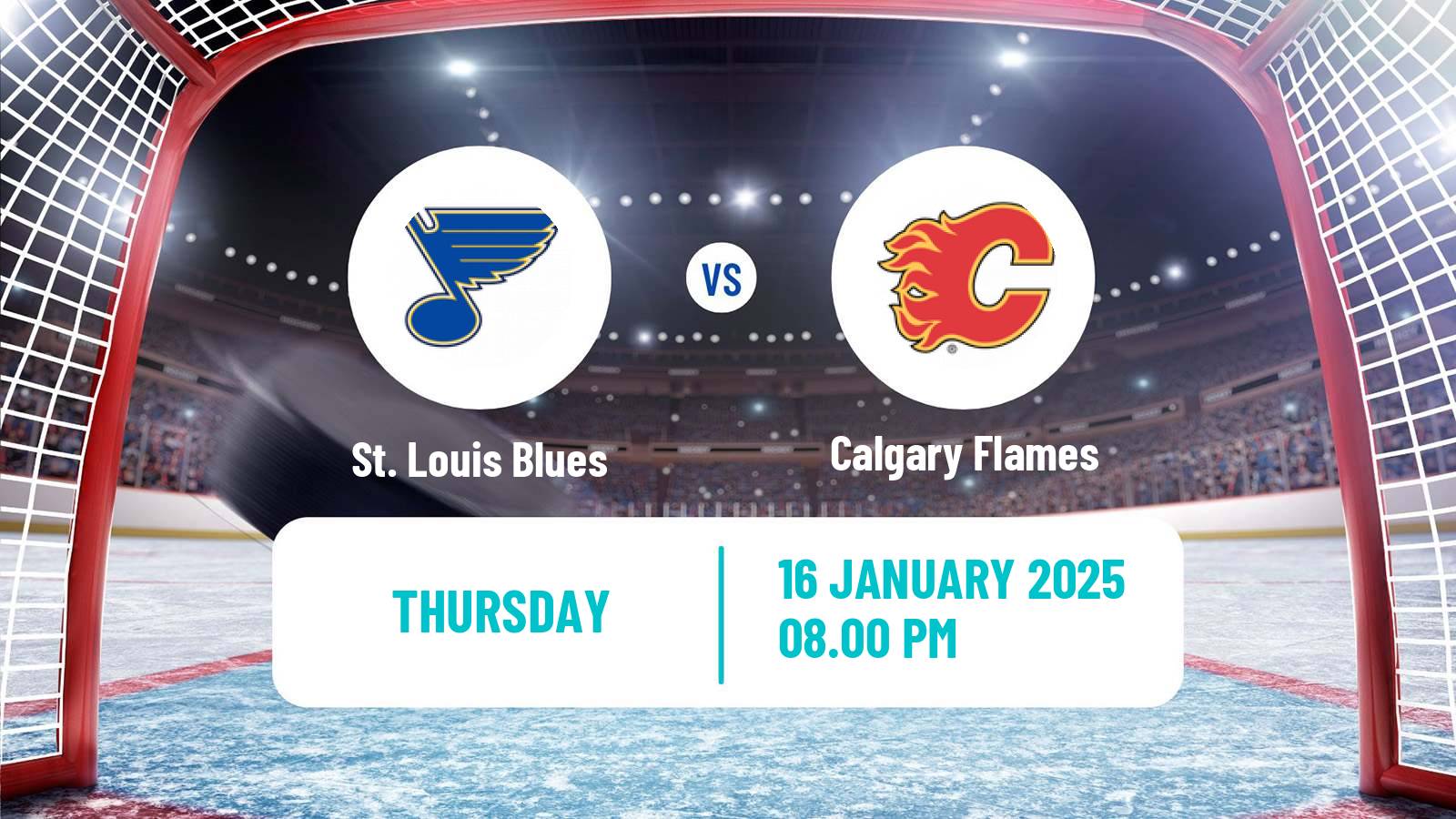 Hockey NHL St. Louis Blues - Calgary Flames