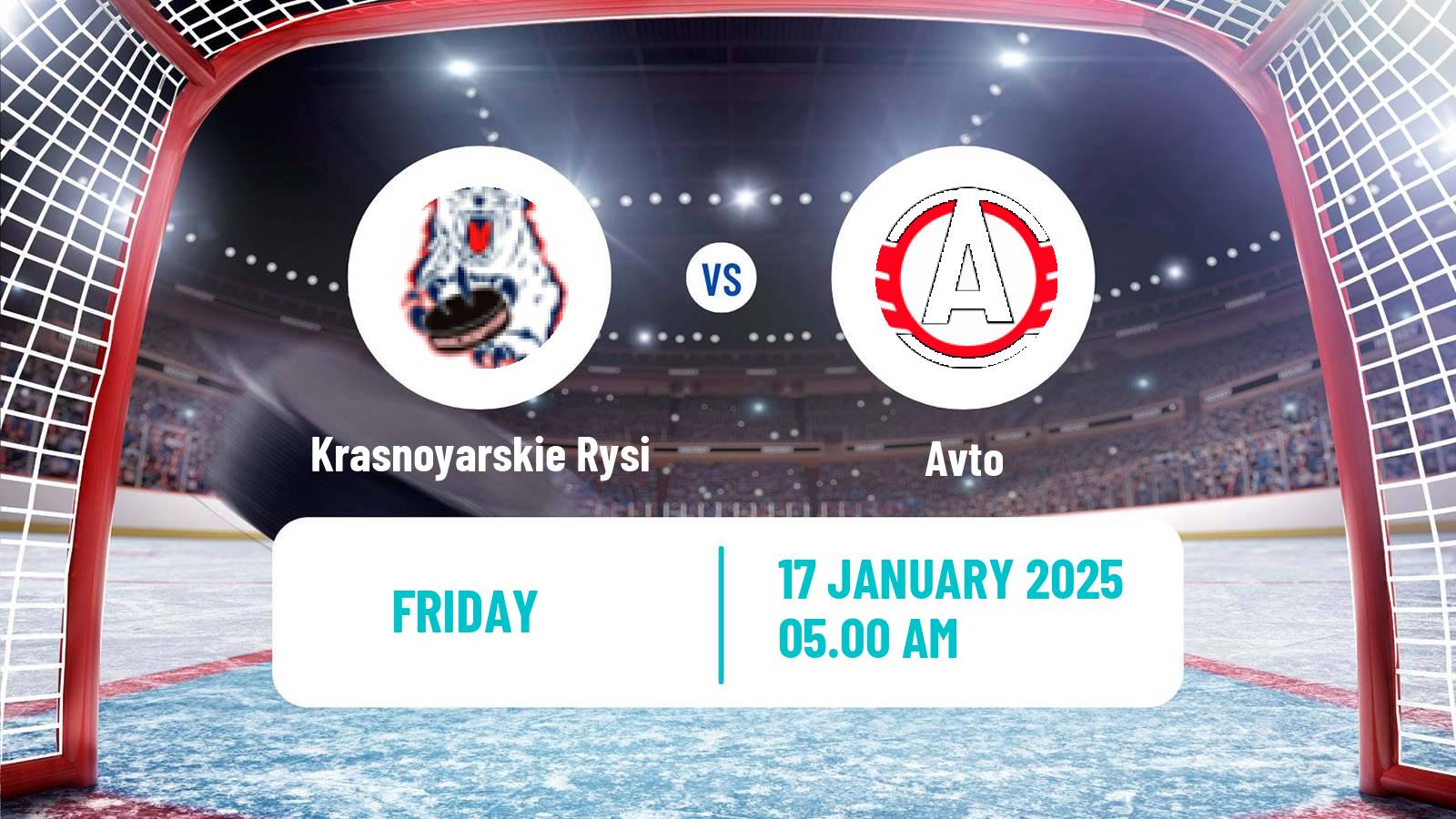 Hockey MHL Krasnoyarskie Rysi - Avto