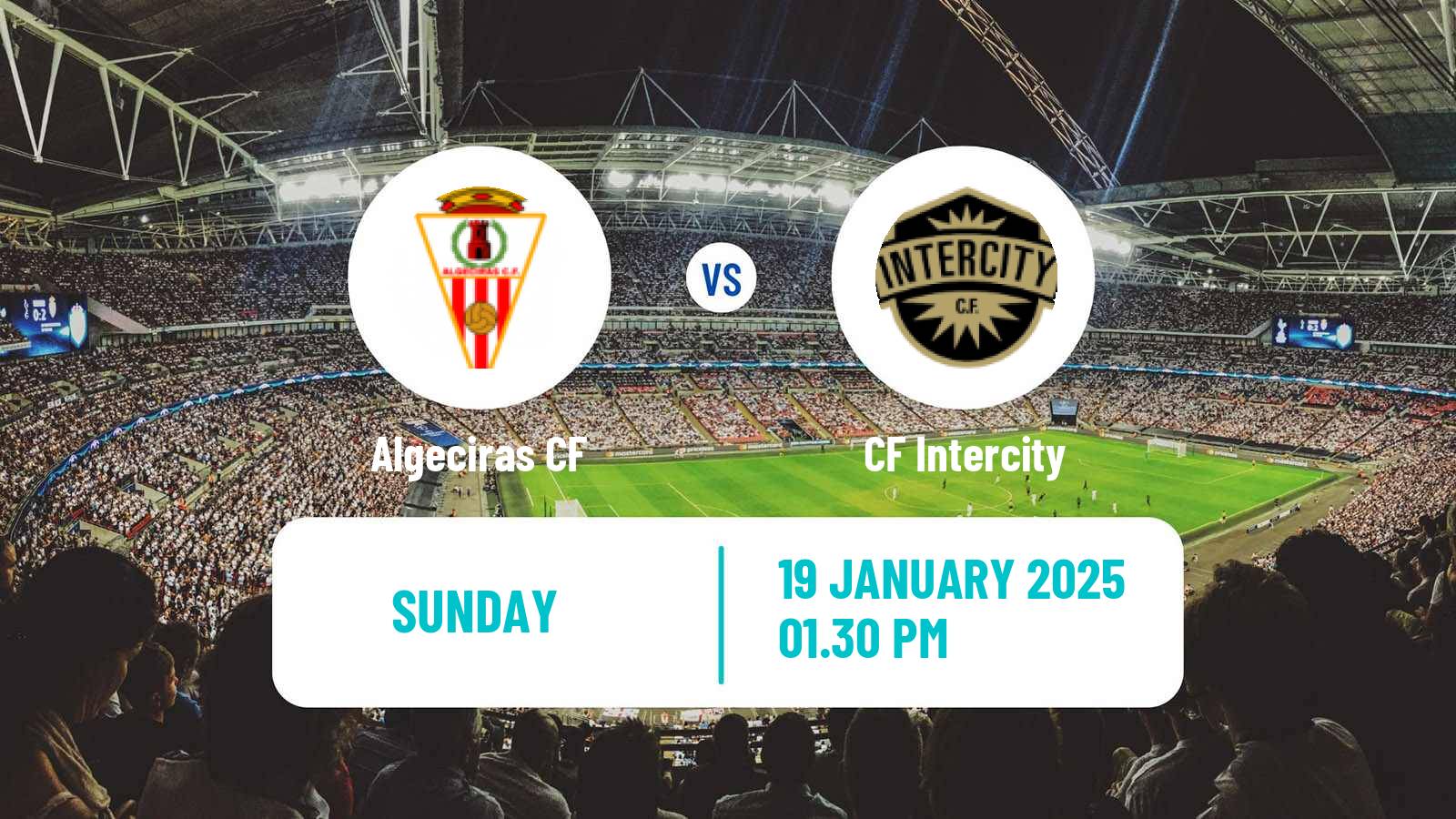 Soccer Spanish Primera RFEF Group 2 Algeciras - Intercity