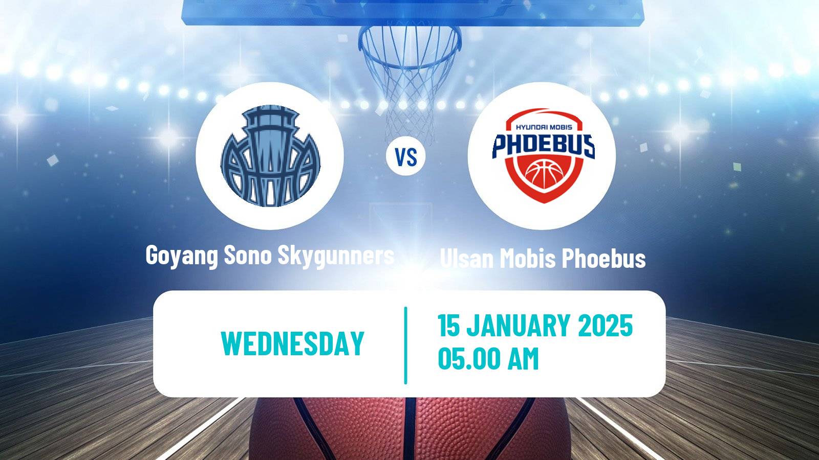 Basketball KBL Goyang Sono Skygunners - Ulsan Mobis Phoebus