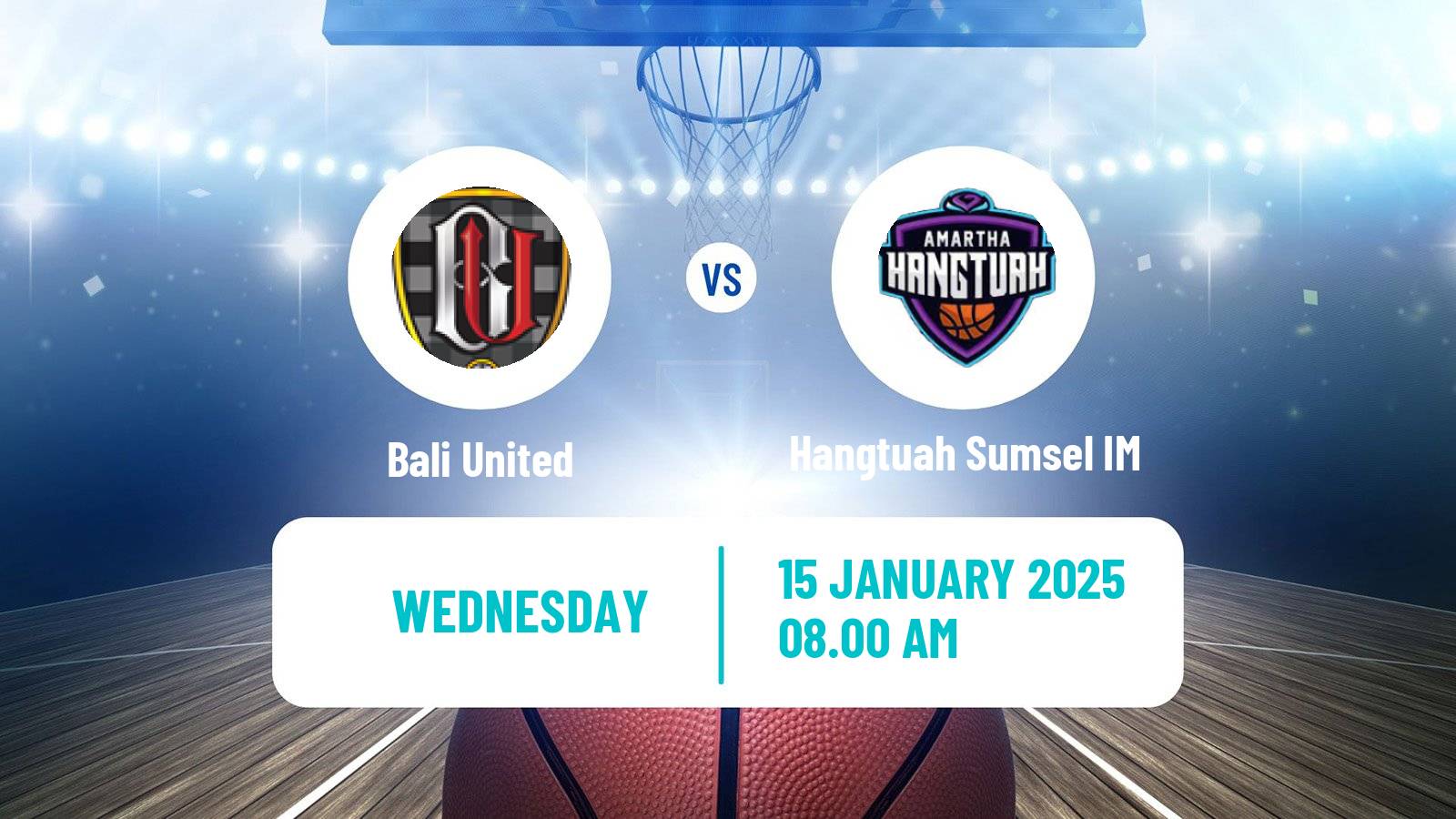 Basketball Indonesian IBL Bali United - Hangtuah Sumsel IM