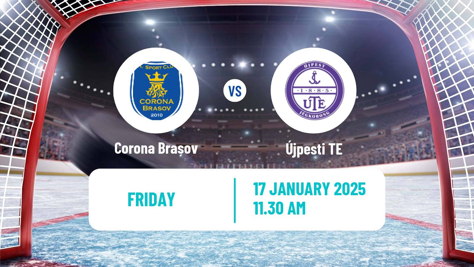 Hockey Hungarian Erste Liga Hockey Corona Brașov - Újpest