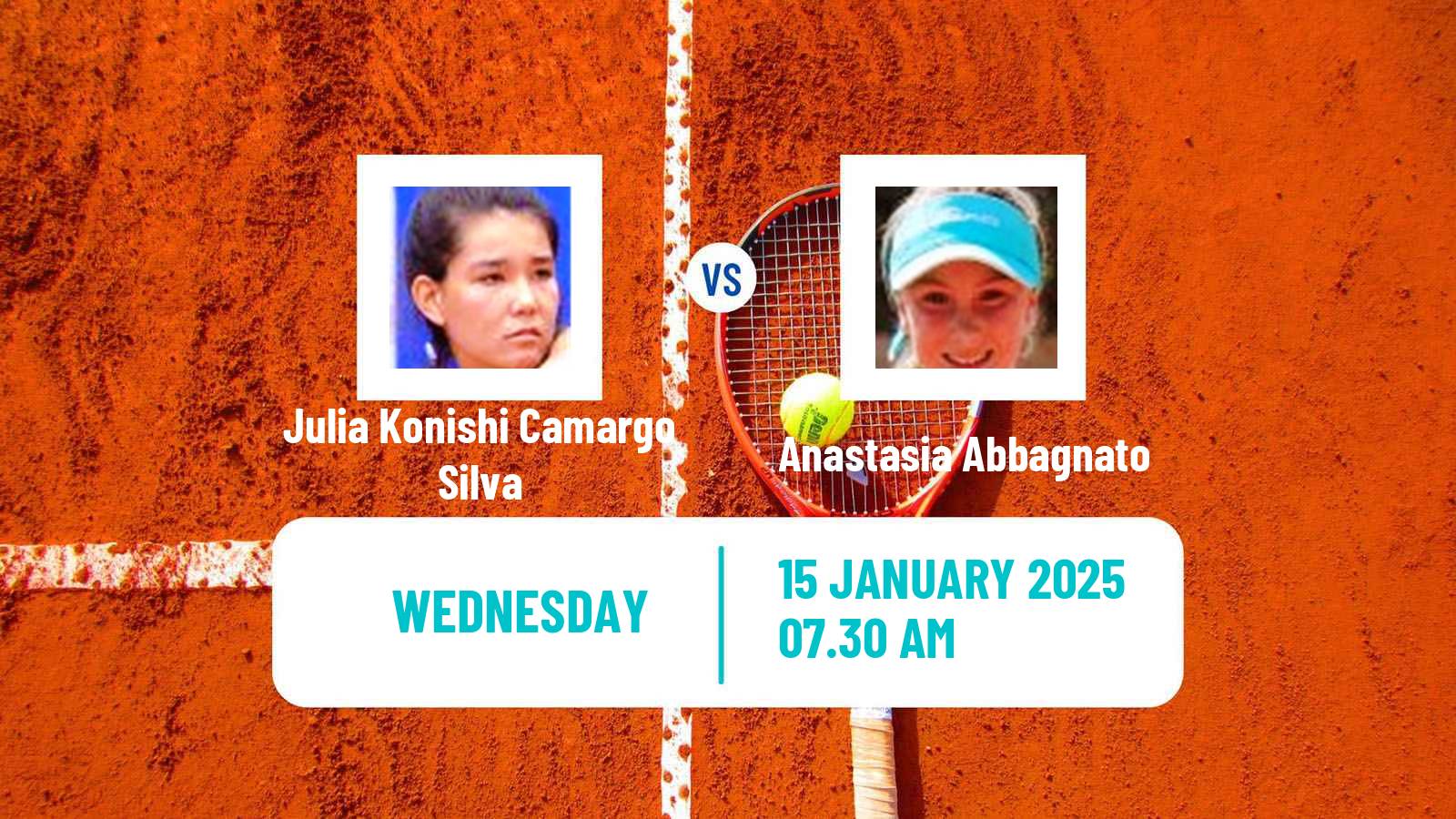 Tennis ITF W35 Buenos Aires Women Julia Konishi Camargo Silva - Anastasia Abbagnato