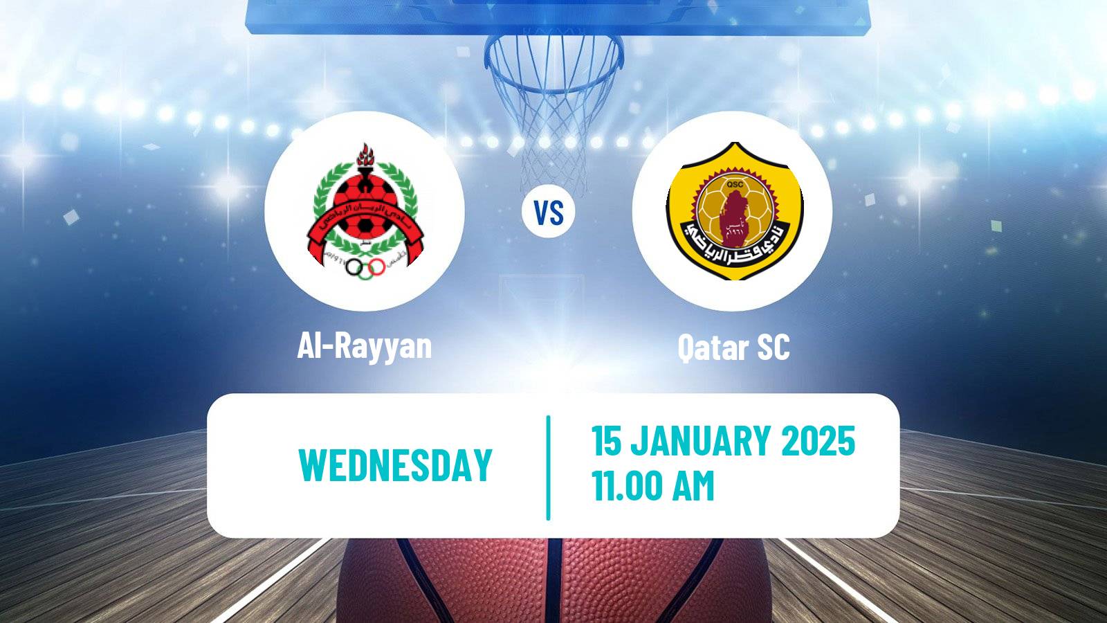 Basketball Qatar Basketball League Al-Rayyan - Qatar SC