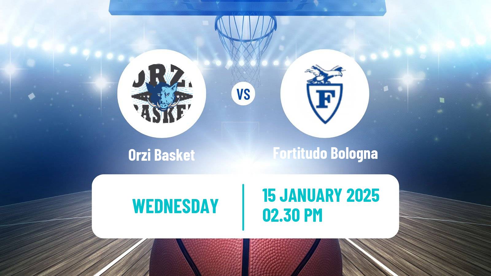 Basketball Italian Serie A2 Basketball Orzi Basket - Fortitudo Bologna