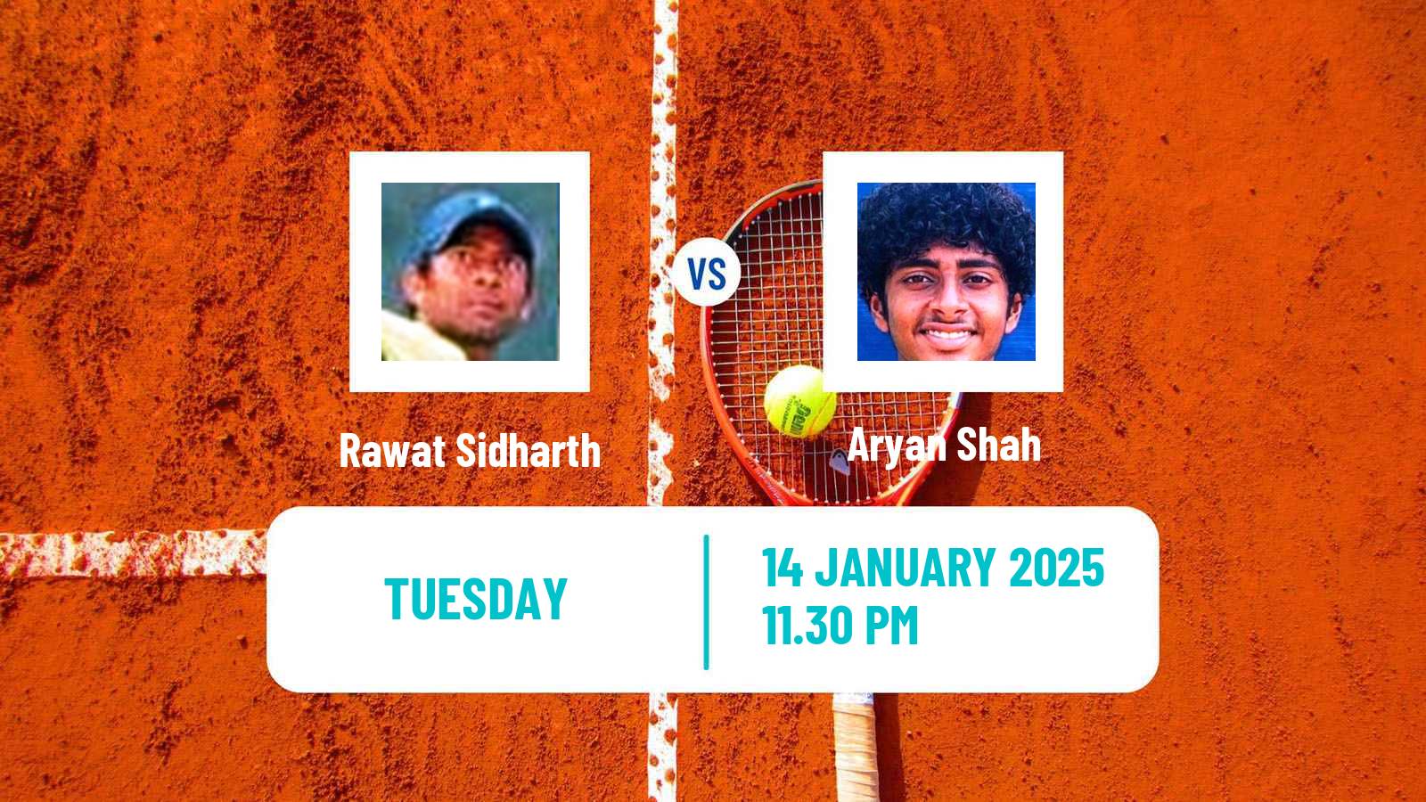 Tennis ITF M25 Chennai Men Rawat Sidharth - Aryan Shah