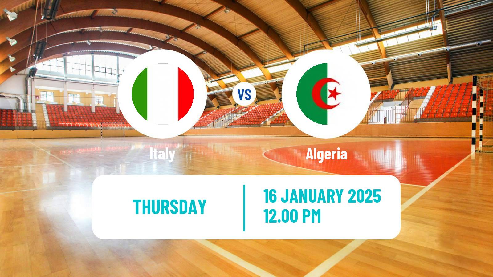 Handball Handball World Championship Italy - Algeria