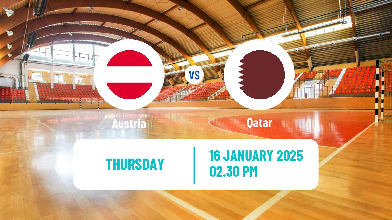 Handball Handball World Championship Austria - Qatar