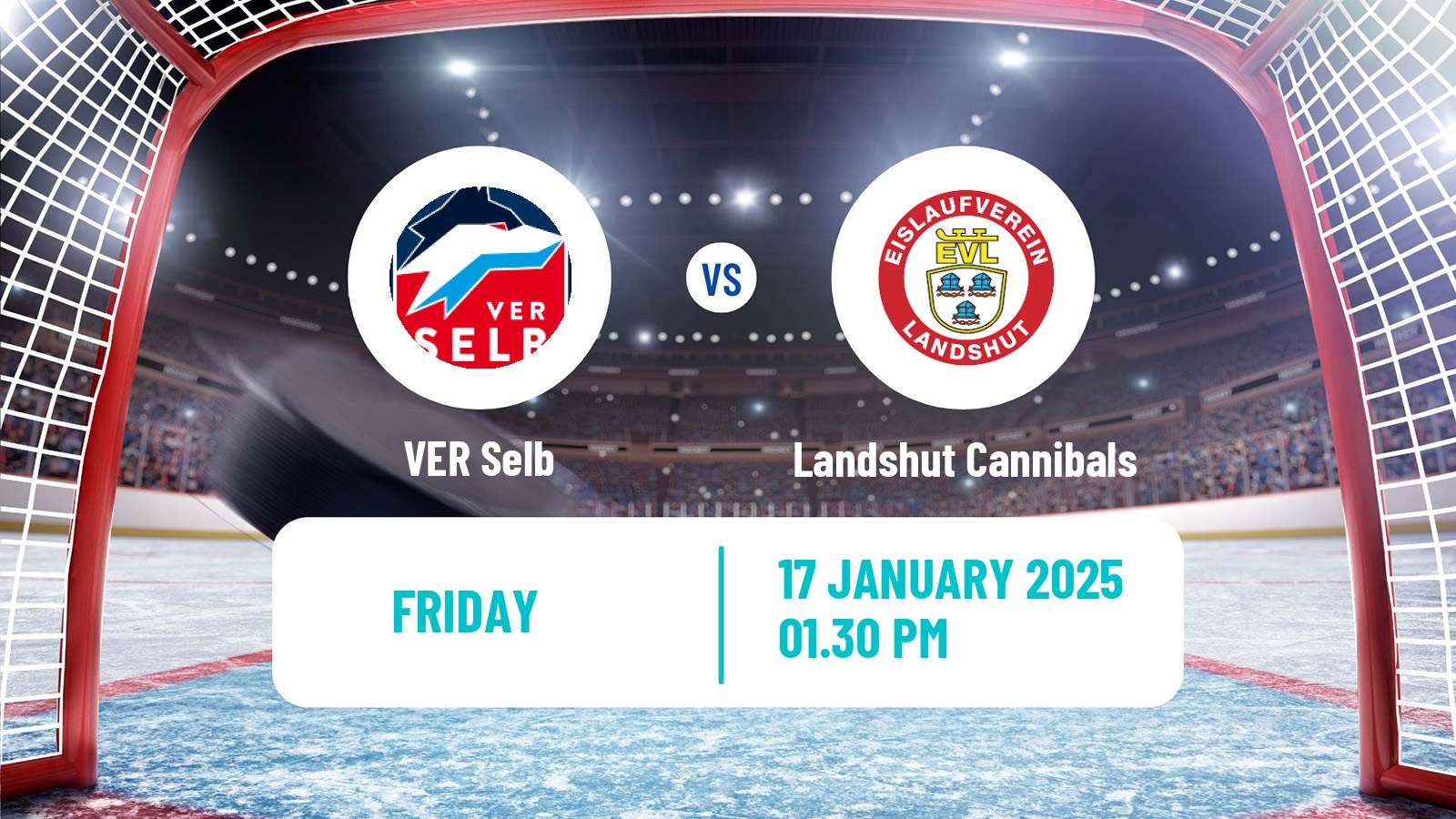 Hockey German DEL2 VER Selb - Landshut Cannibals