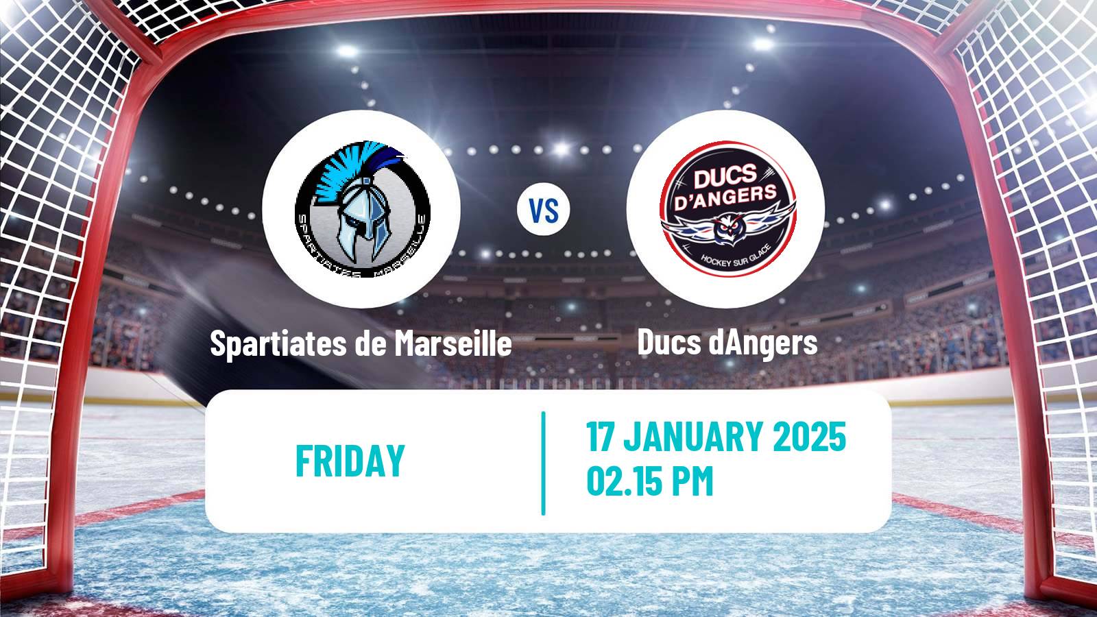 Hockey French Ligue Magnus Spartiates de Marseille - Angers