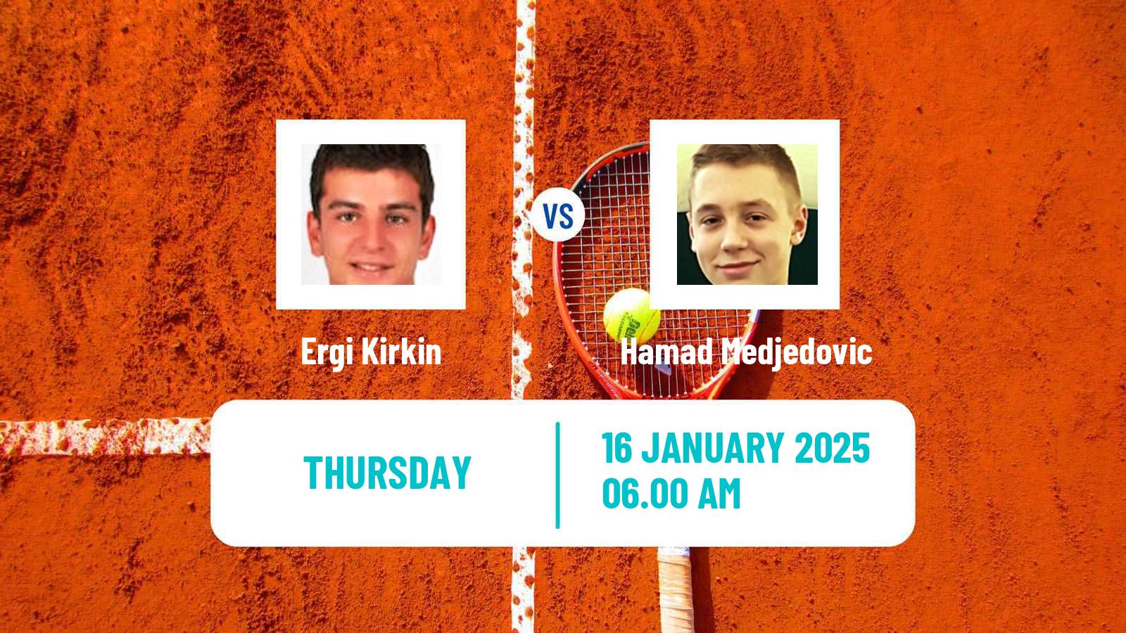 Tennis Oeiras 2 Challenger Men Ergi Kirkin - Hamad Medjedovic