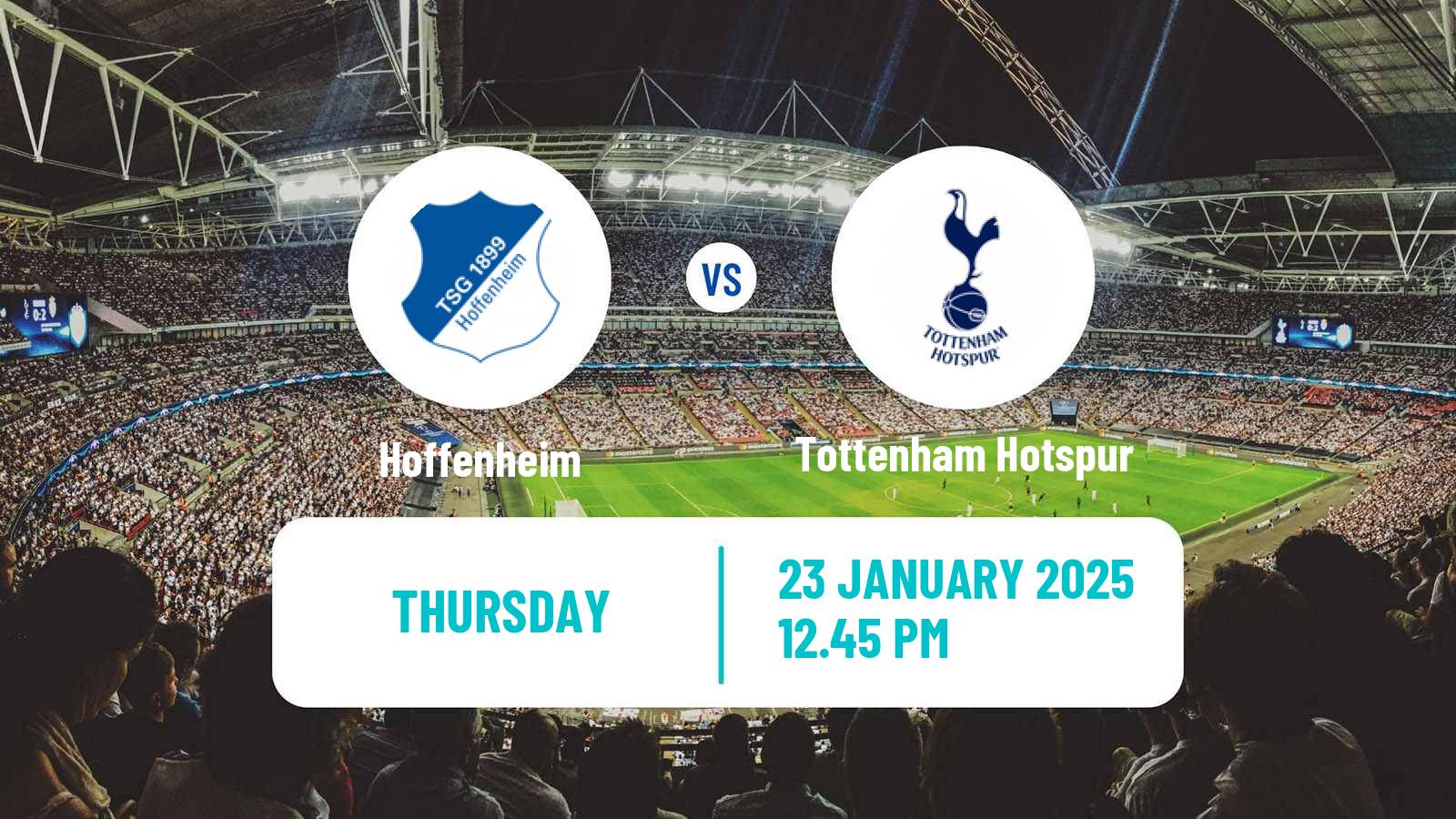 Soccer UEFA Europa League Hoffenheim - Tottenham Hotspur