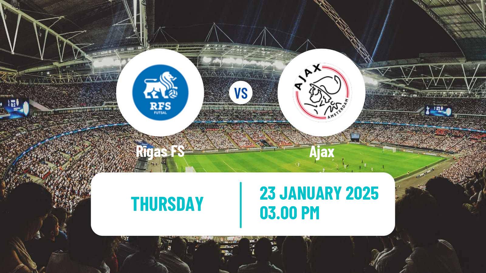 Soccer UEFA Europa League Rīgas FS - Ajax