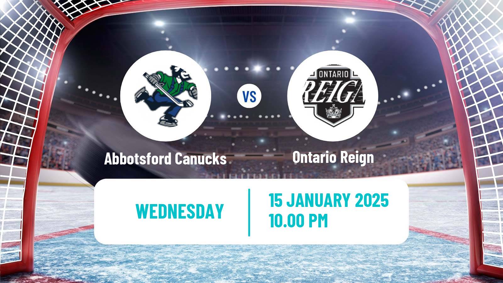 Hockey AHL Abbotsford Canucks - Ontario Reign