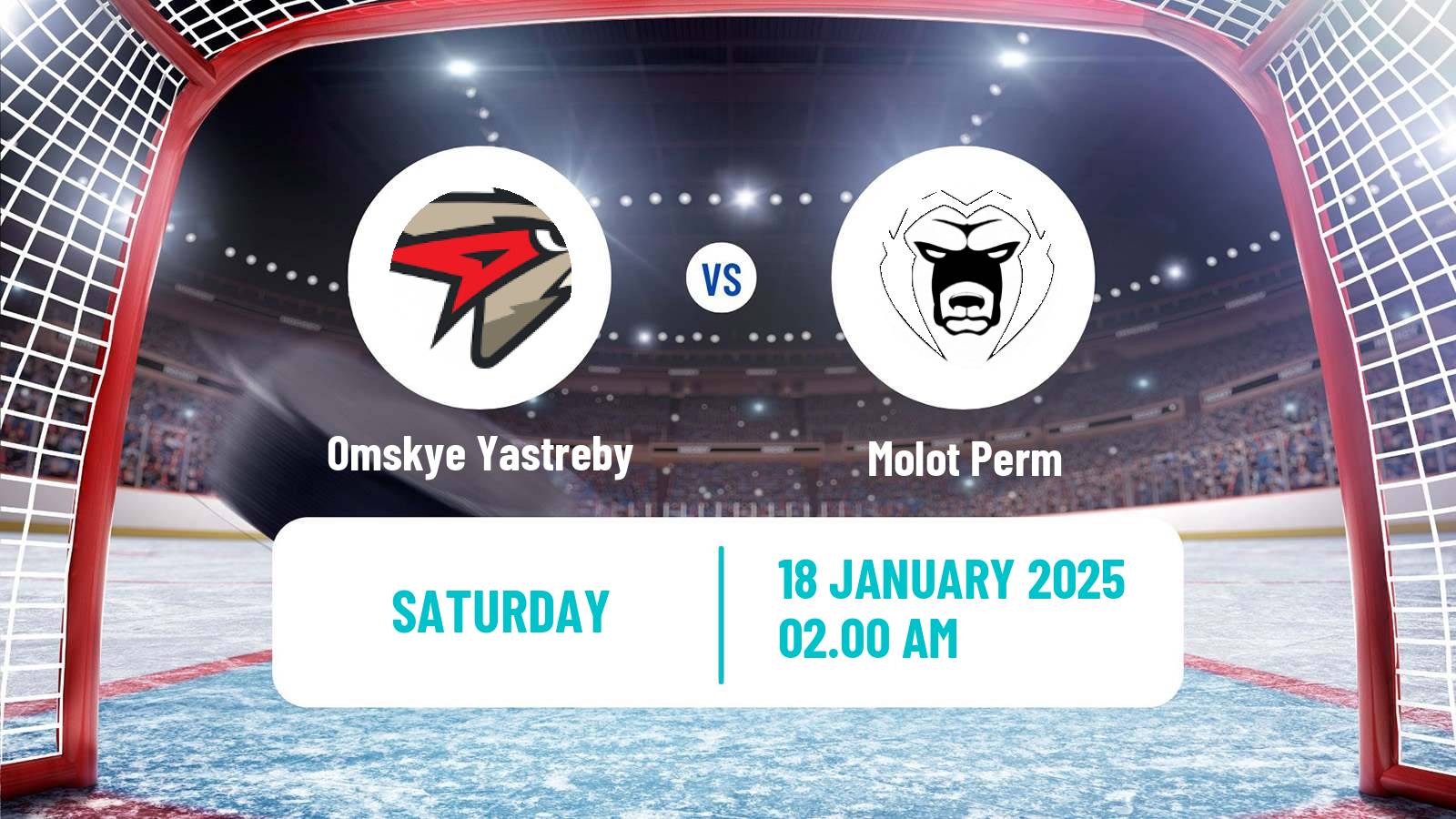 Hockey MHL Omskye Yastreby - Molot Perm