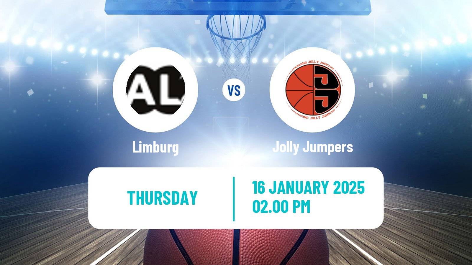 Basketball Dutch WBL Basketball Limburg - Jolly Jumpers