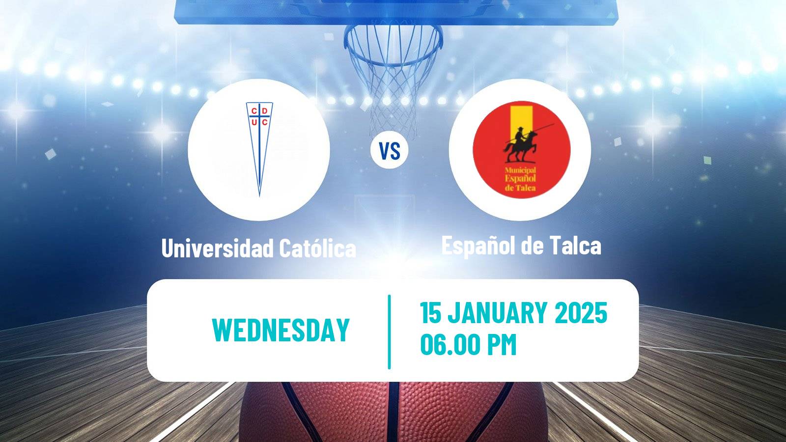 Basketball Chilean LNB Universidad Católica - Español de Talca