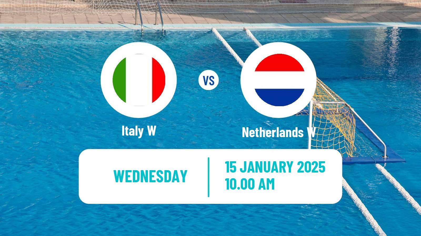 Water polo World Cup Water Polo Women Italy W - Netherlands W