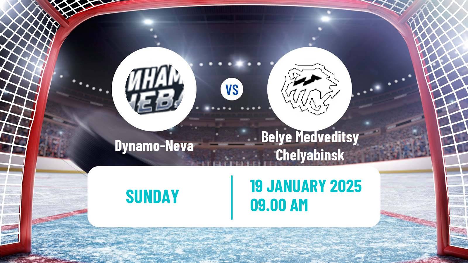 Hockey Russian WHL Dynamo-Neva - Belye Medveditsy Chelyabinsk