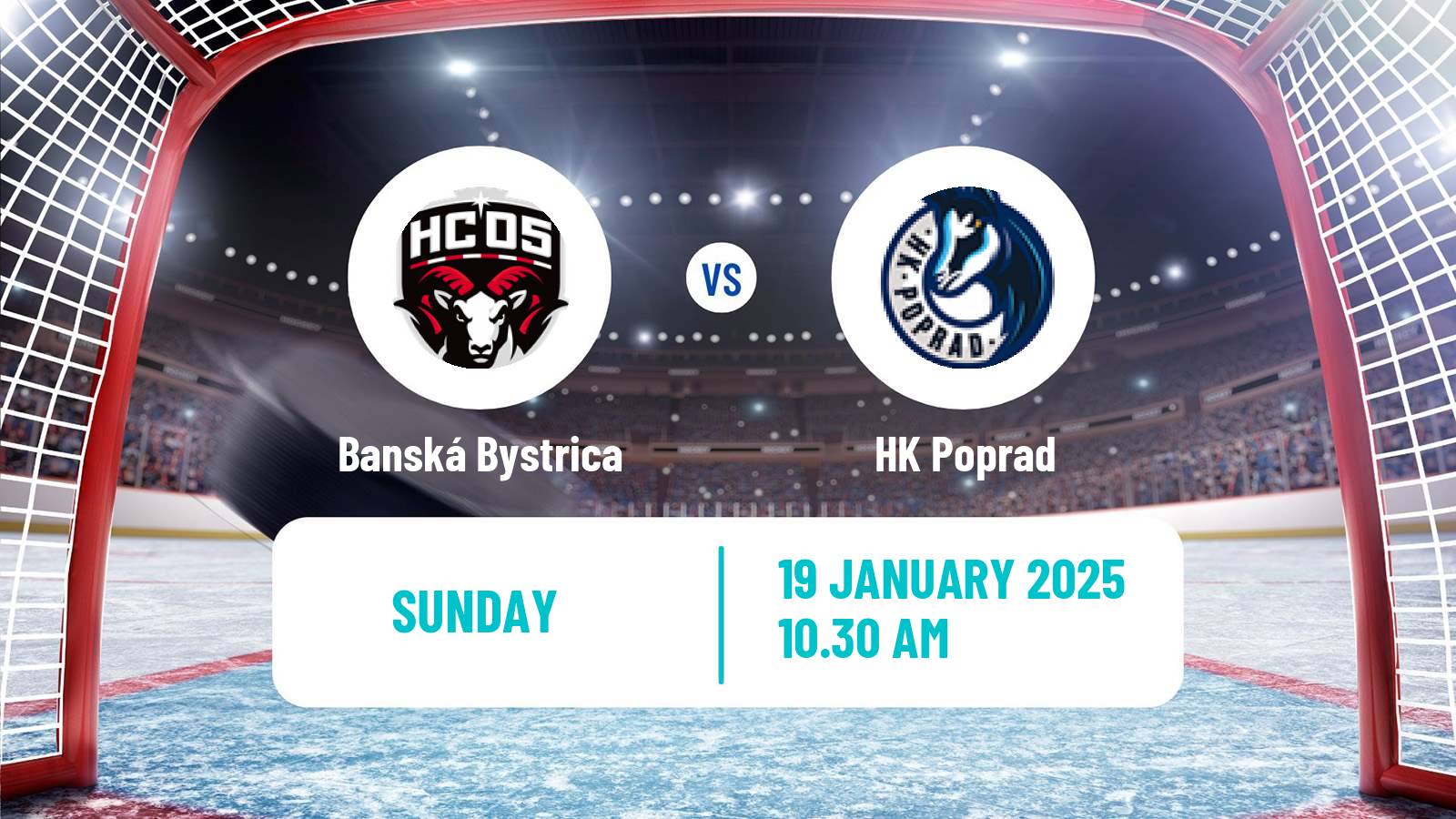 Hockey Slovak Extraliga Banská Bystrica - Poprad