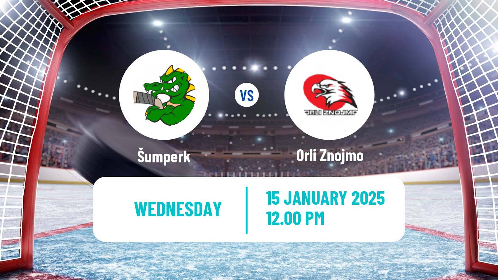 Hockey Czech 2 Liga Hockey East Šumperk - Orli Znojmo