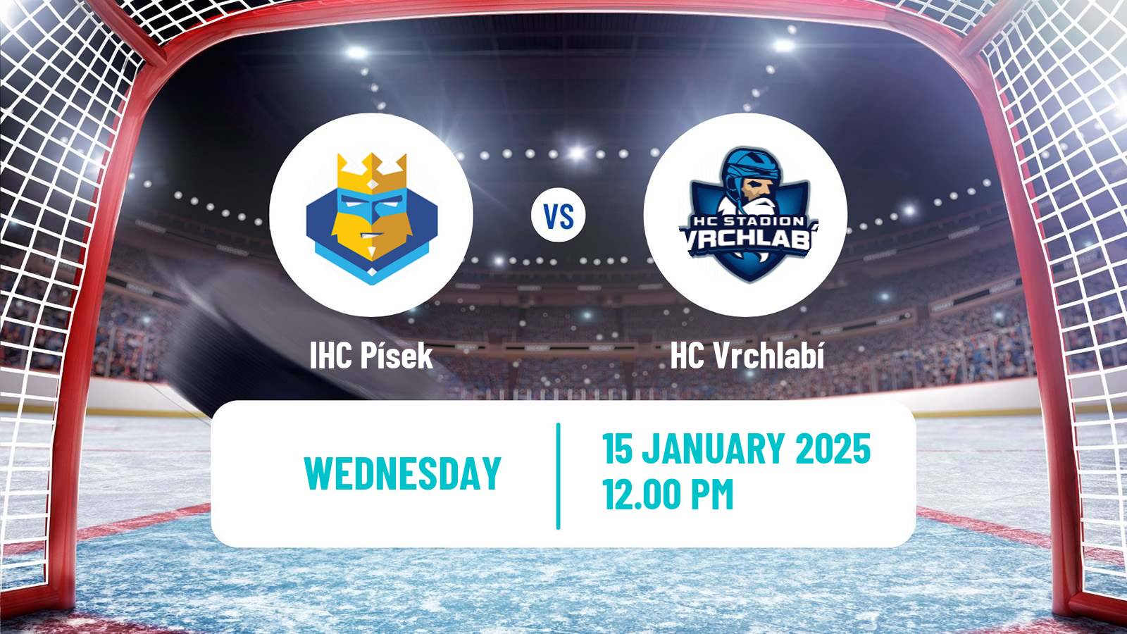 Hockey Czech 2 Liga Hockey West Písek - Vrchlabí