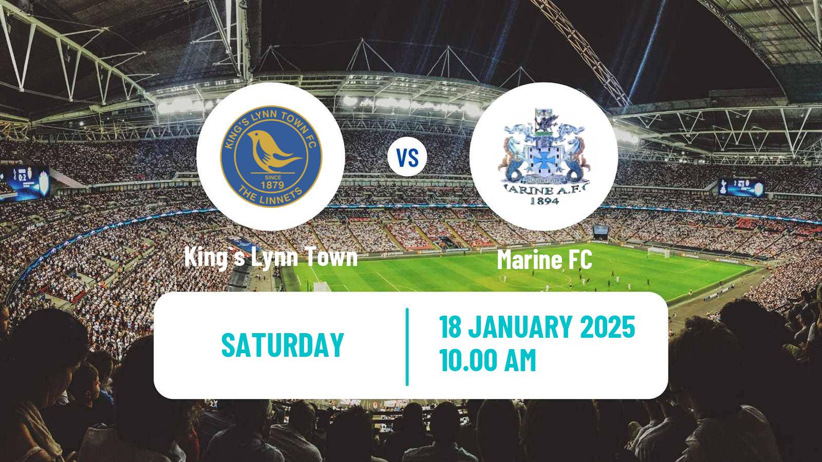 Soccer English National League North King`s Lynn Town - Marine