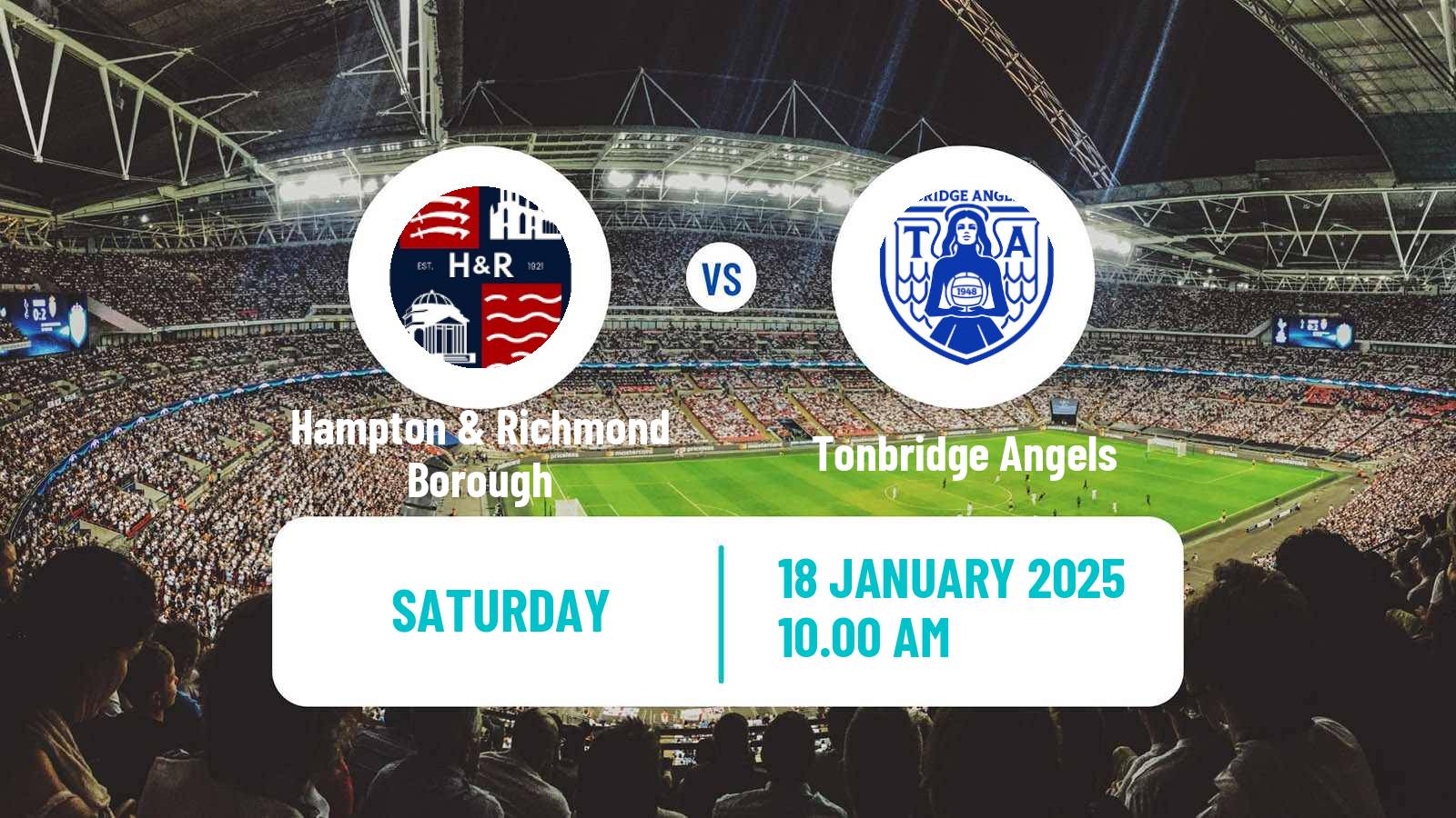 Soccer English National League South Hampton & Richmond Borough - Tonbridge Angels