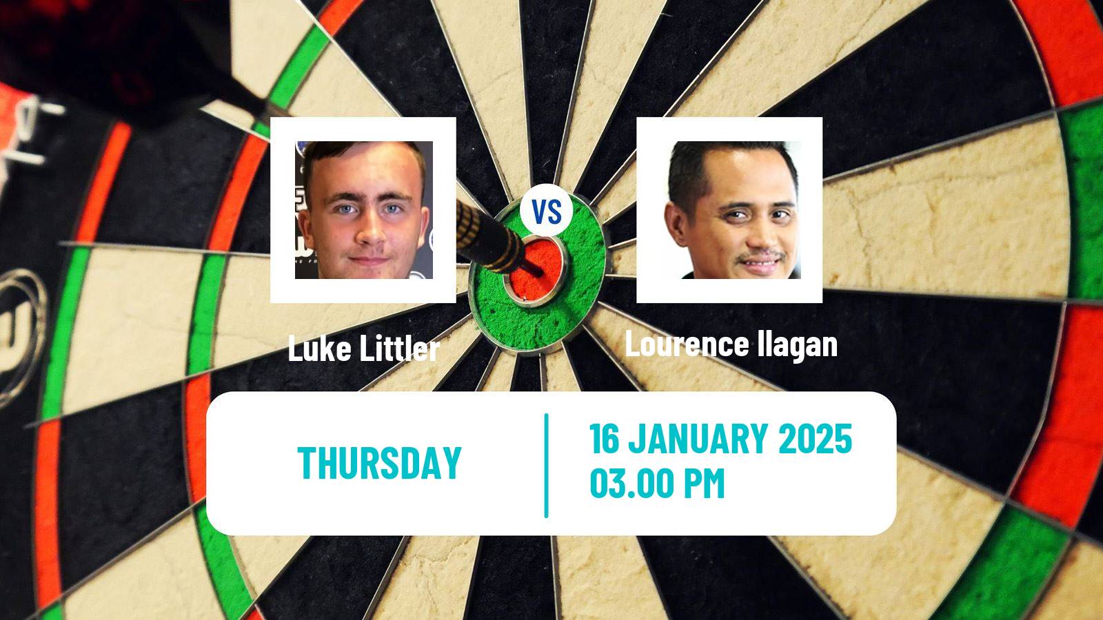 Darts Bahrain Darts Masters 2025 Luke Littler - Lourence Ilagan