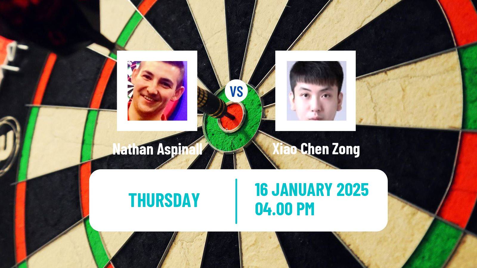 Darts Bahrain Darts Masters 2025 Nathan Aspinall - Xiao Chen Zong