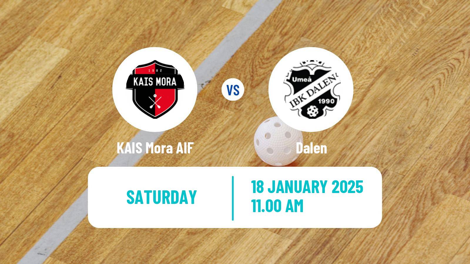 Floorball Swedish Superligan Floorball Women KAIS Mora AIF - Dalen