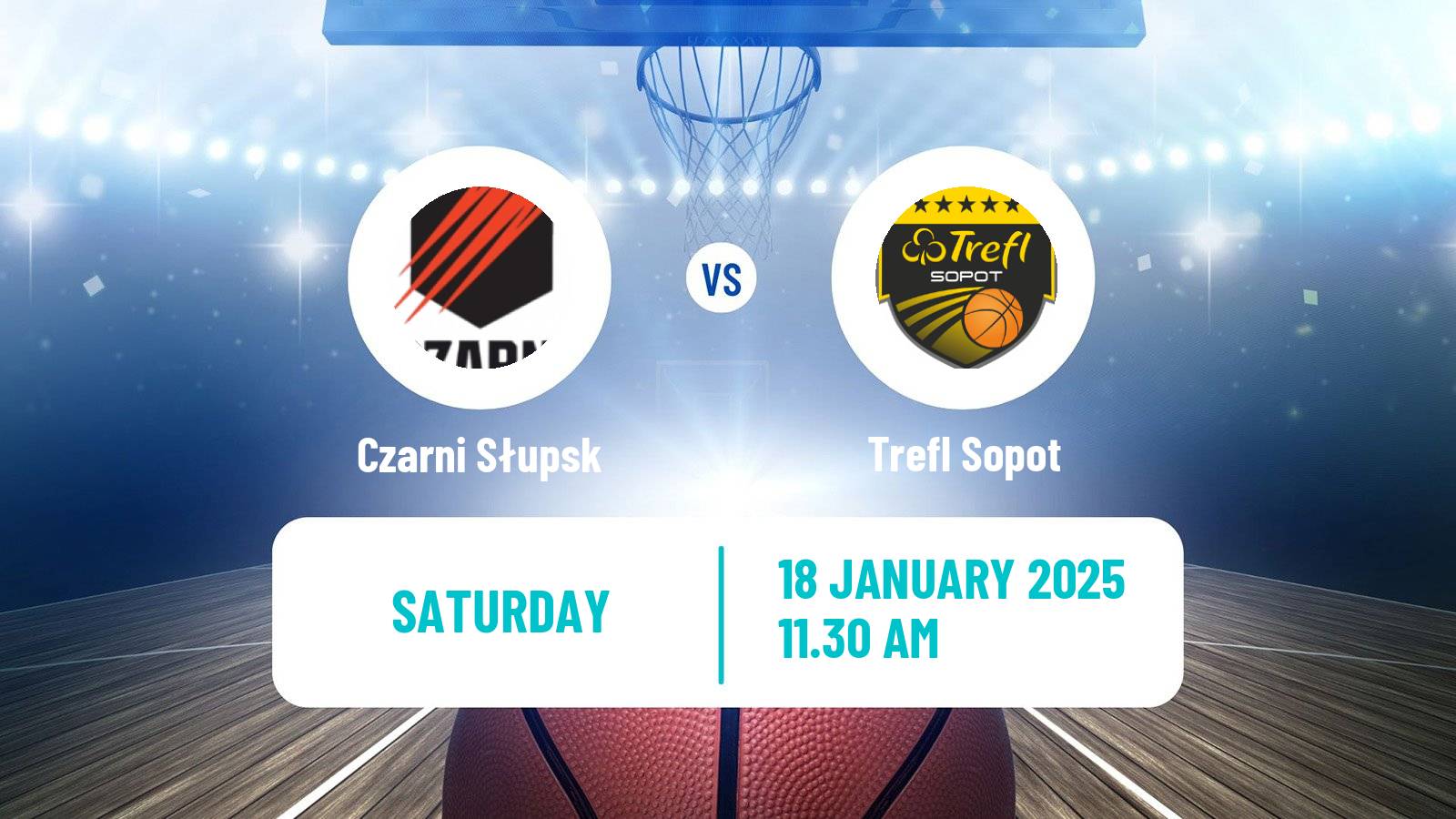 Basketball Polish Basket Liga Czarni Słupsk - Trefl Sopot