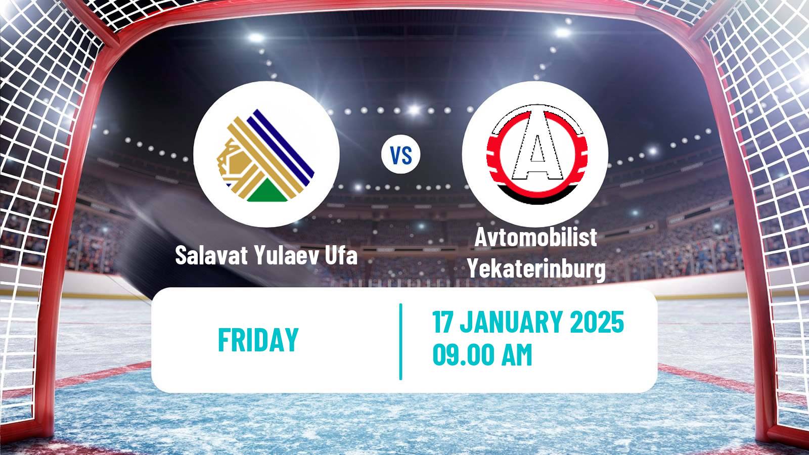 Hockey KHL Salavat Yulaev Ufa - Avtomobilist Yekaterinburg