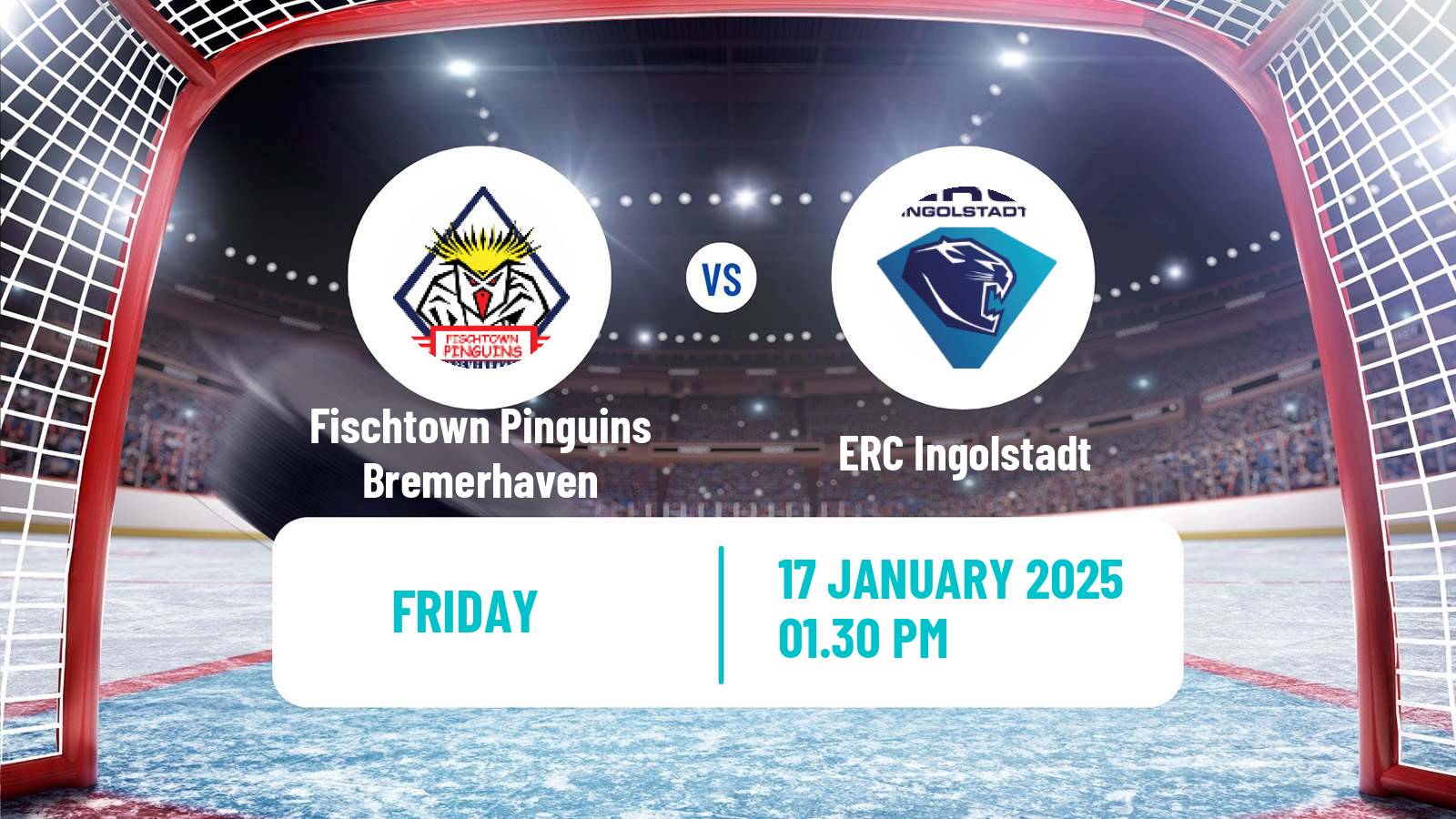 Hockey German Ice Hockey League Fischtown Pinguins Bremerhaven - ERC Ingolstadt