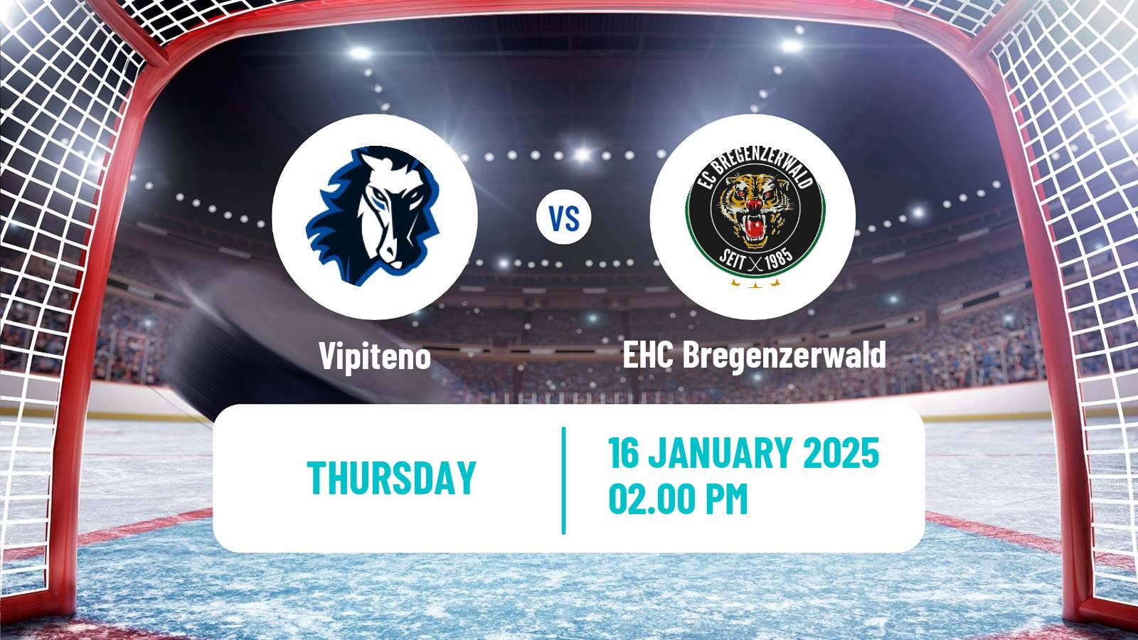 Hockey Alps Hockey League Vipiteno - EHC Bregenzerwald