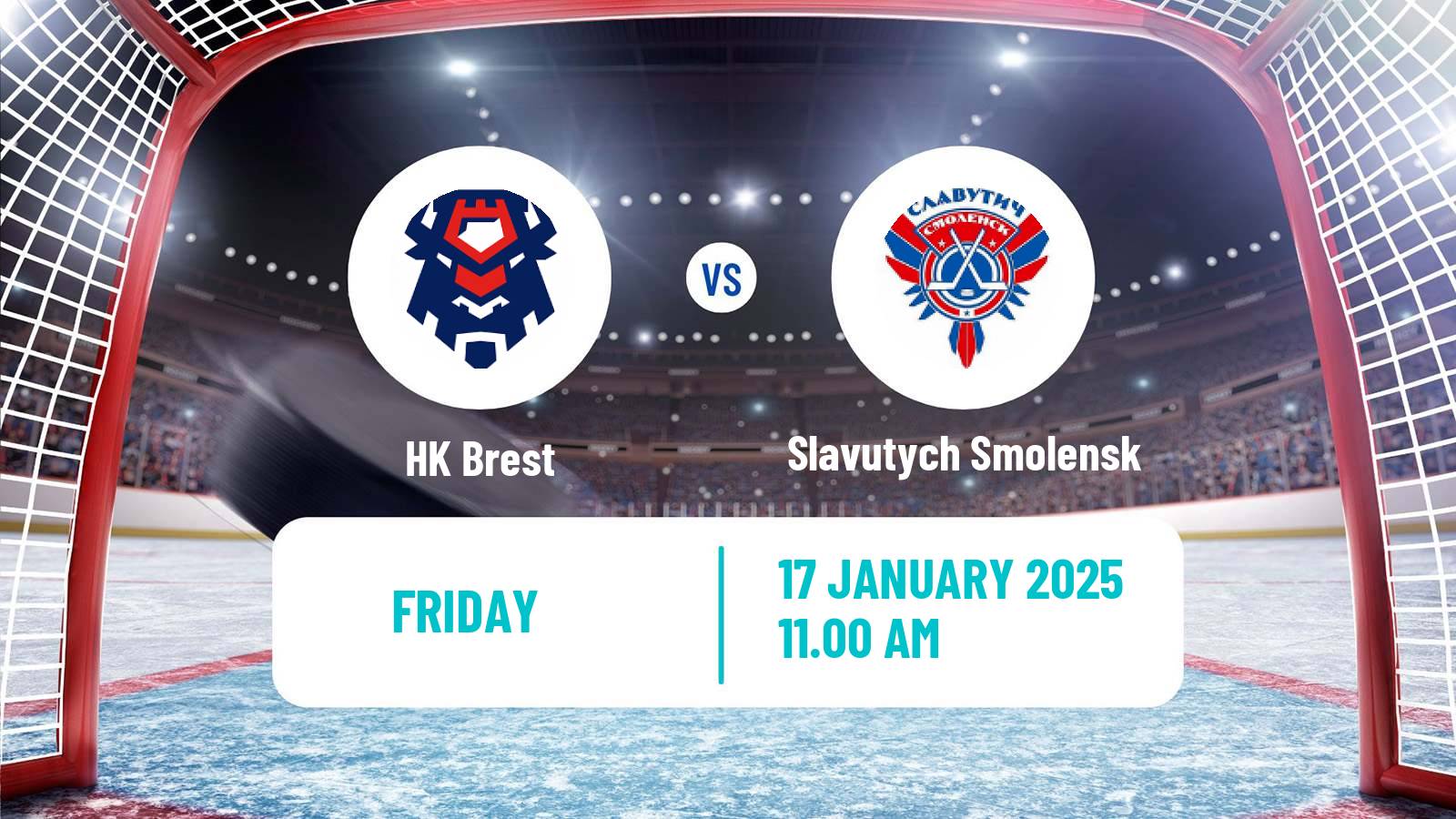 Hockey Belarusian Extraleague Brest - Slavutych Smolensk