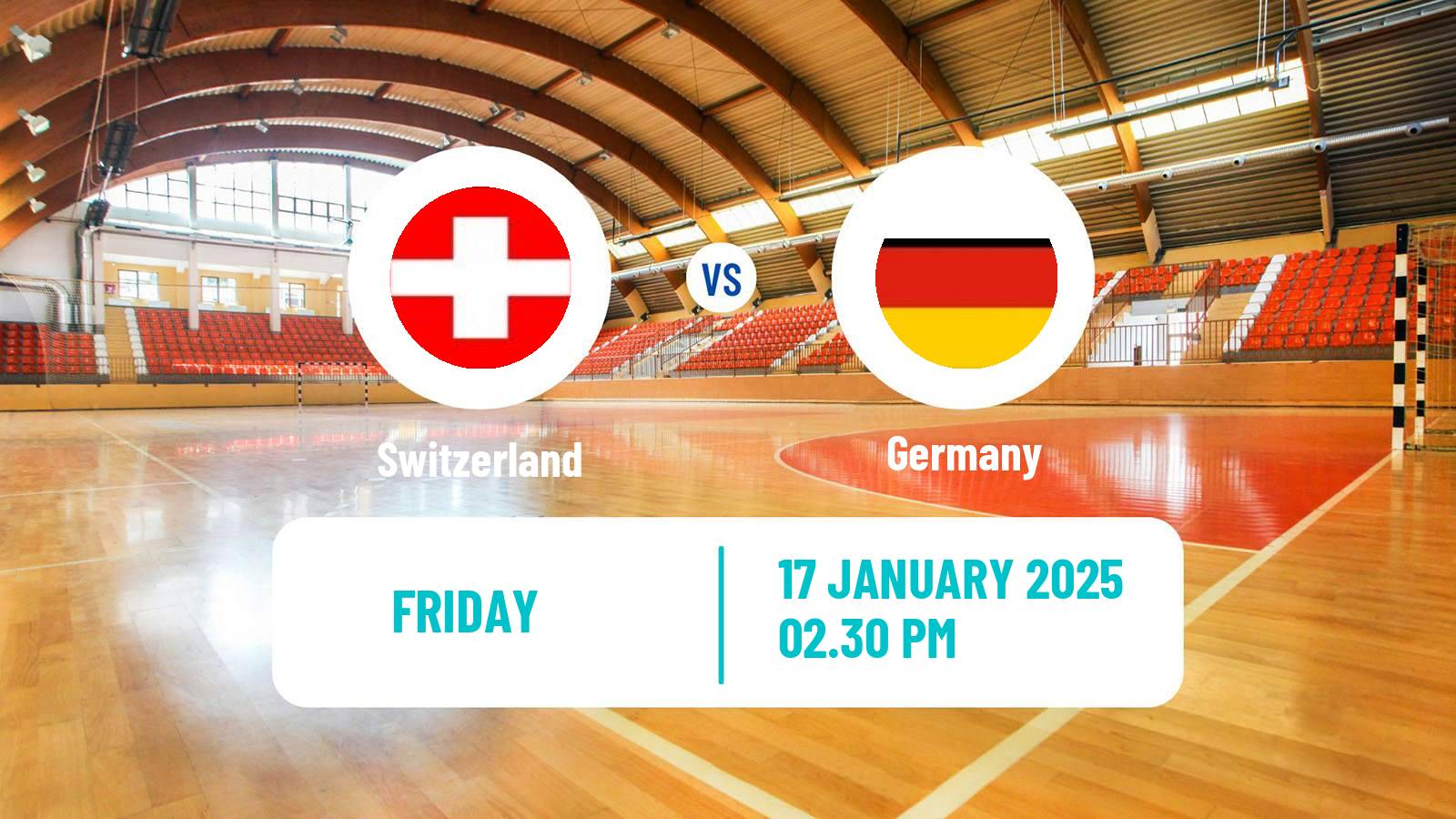 Handball Handball World Championship Switzerland - Germany