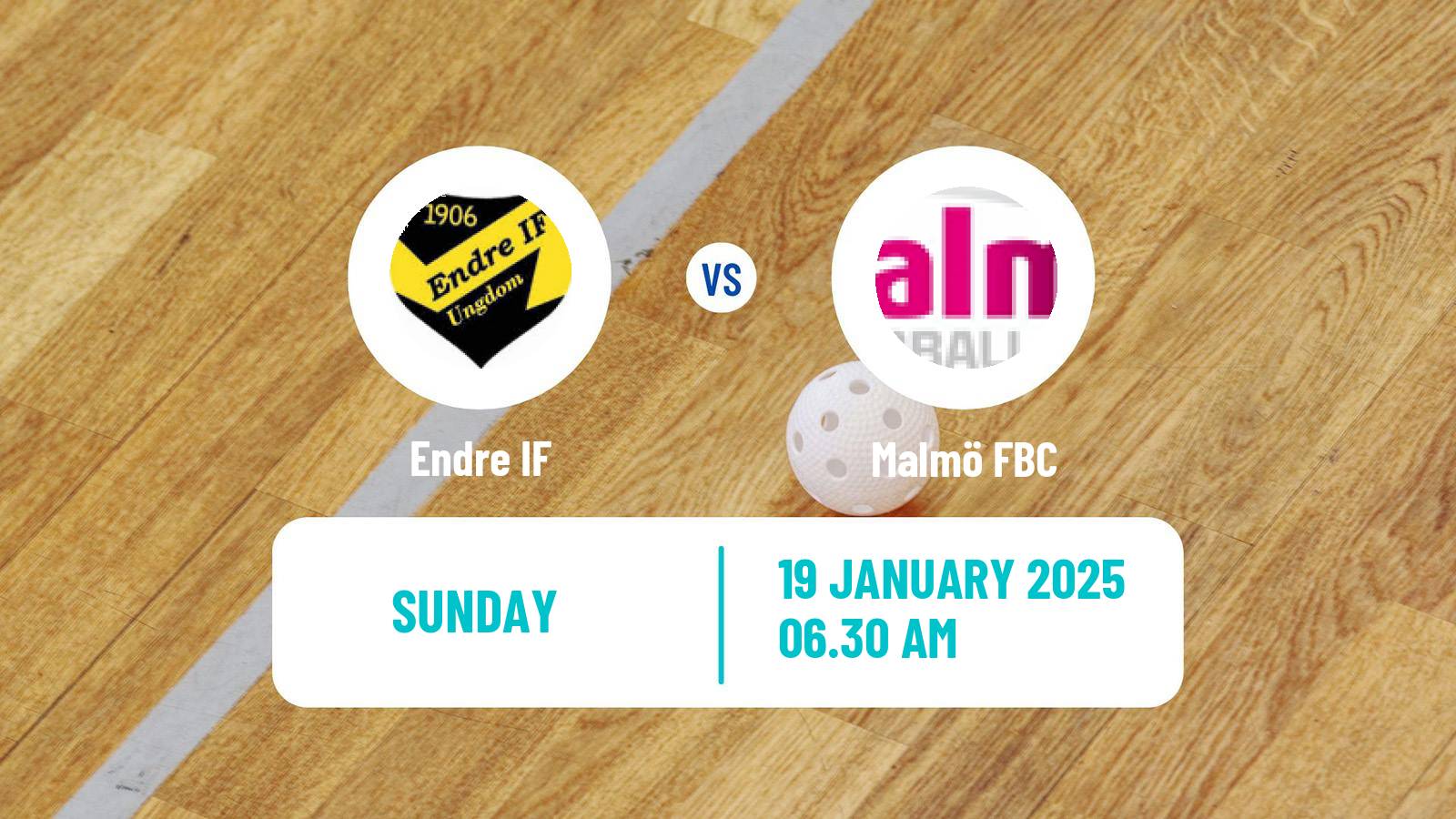 Floorball Swedish Superligan Floorball Women Endre IF - Malmö FBC