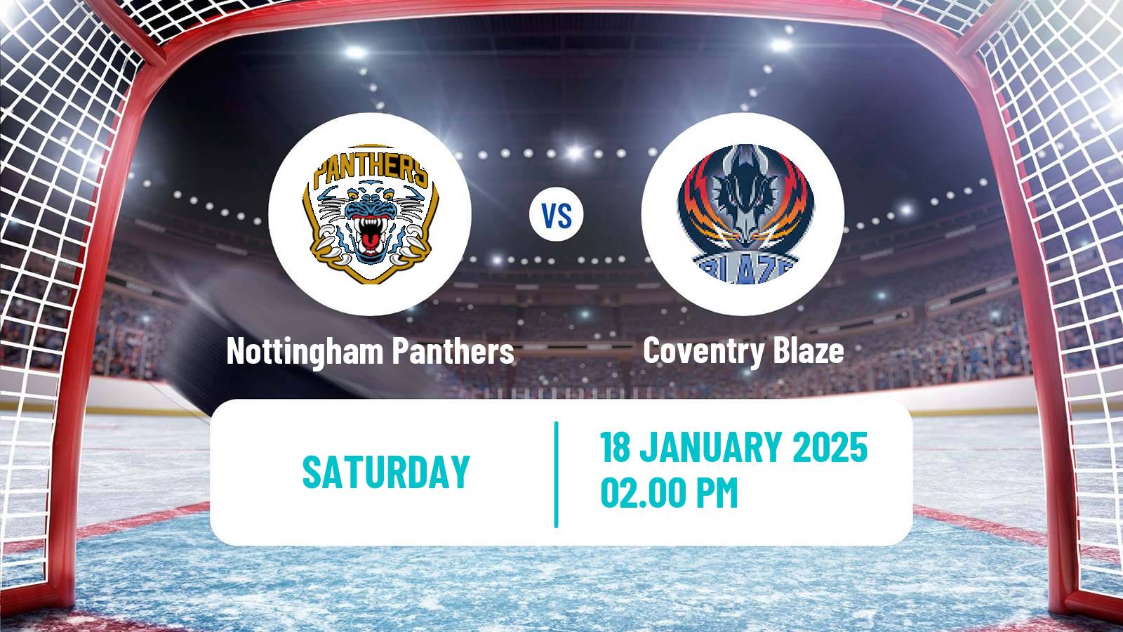 Hockey United Kingdom Elite League Nottingham Panthers - Coventry Blaze