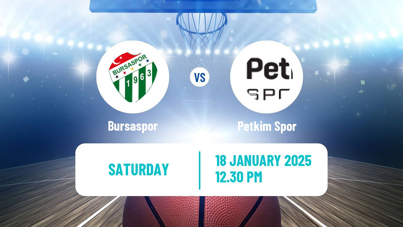 Basketball Turkish Basketball Super Ligi Bursaspor - Petkim Spor