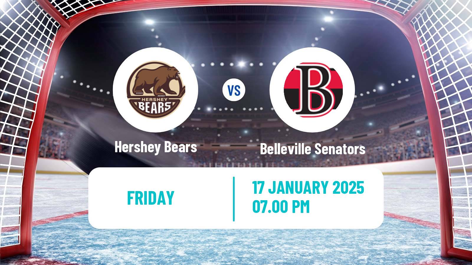 Hockey AHL Hershey Bears - Belleville Senators