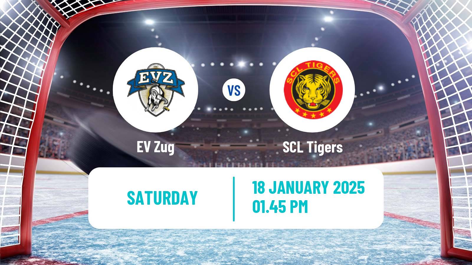 Hockey Swiss National League Hockey EV Zug - SCL Tigers