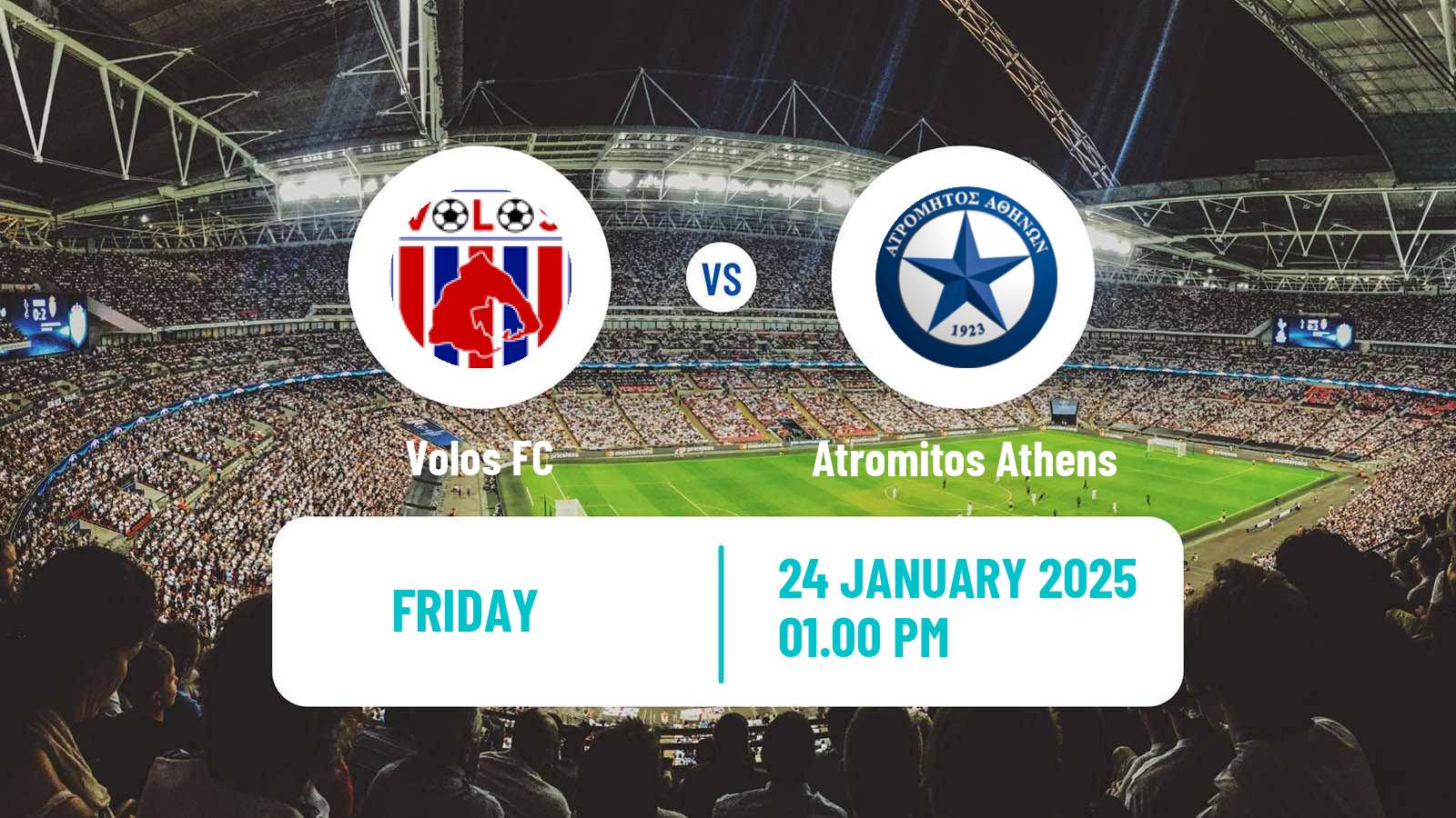 Soccer Greek Super League Volos - Atromitos Athens