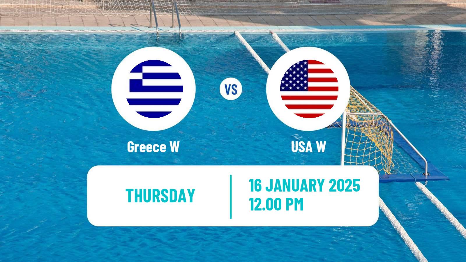 Water polo World Cup Water Polo Women Greece W - USA W