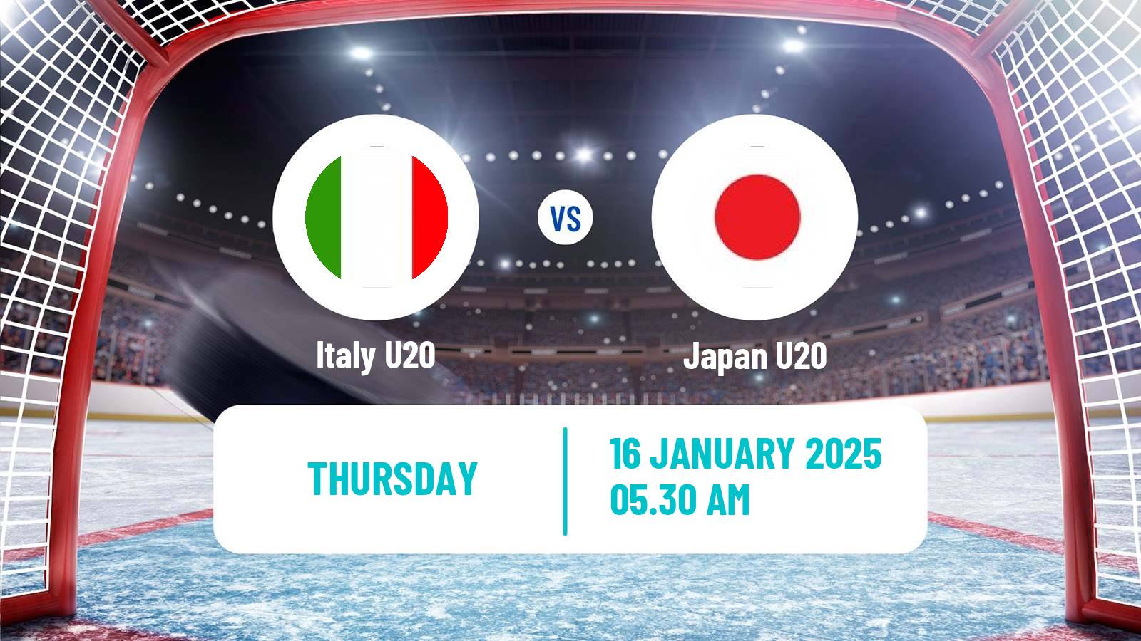 Hockey IIHF World U20 Championship IB Italy U20 - Japan U20